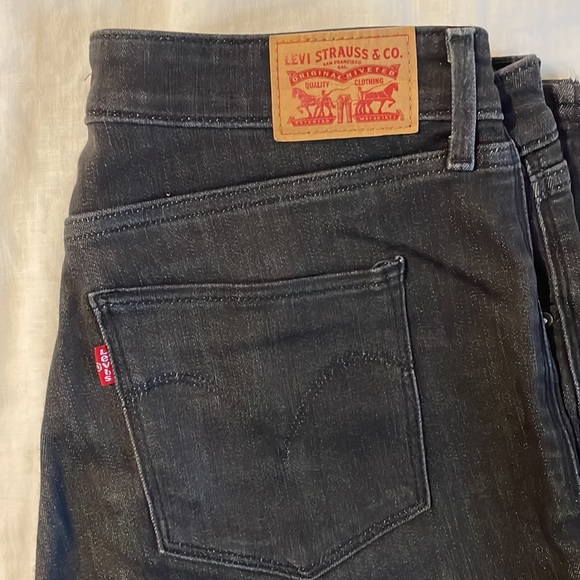 Levi’s Mid-Rise Skinny Cropped Jeans- Size 12 W31 - Picture 2 of 15